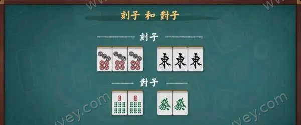 刻子与对子示例